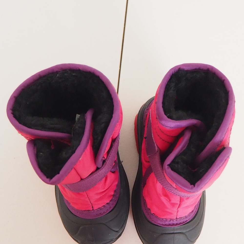 Kamik Snowbug 5 Toddler Girls Boots Sz 5 Made in Canada Fur Lined Insulated - Picture 12 of 13